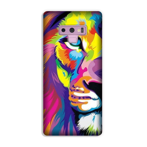 Colorful Lion Case for Galaxy Note 9  (Design - 110)