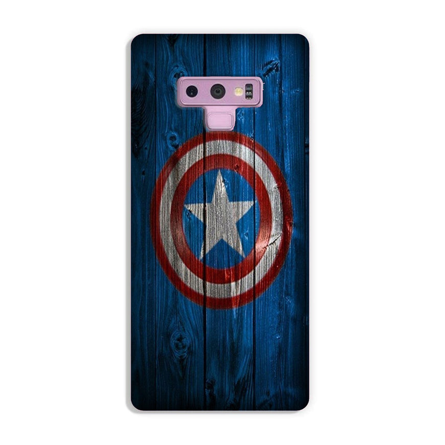 Captain America Superhero Case for Galaxy Note 9  (Design - 118)