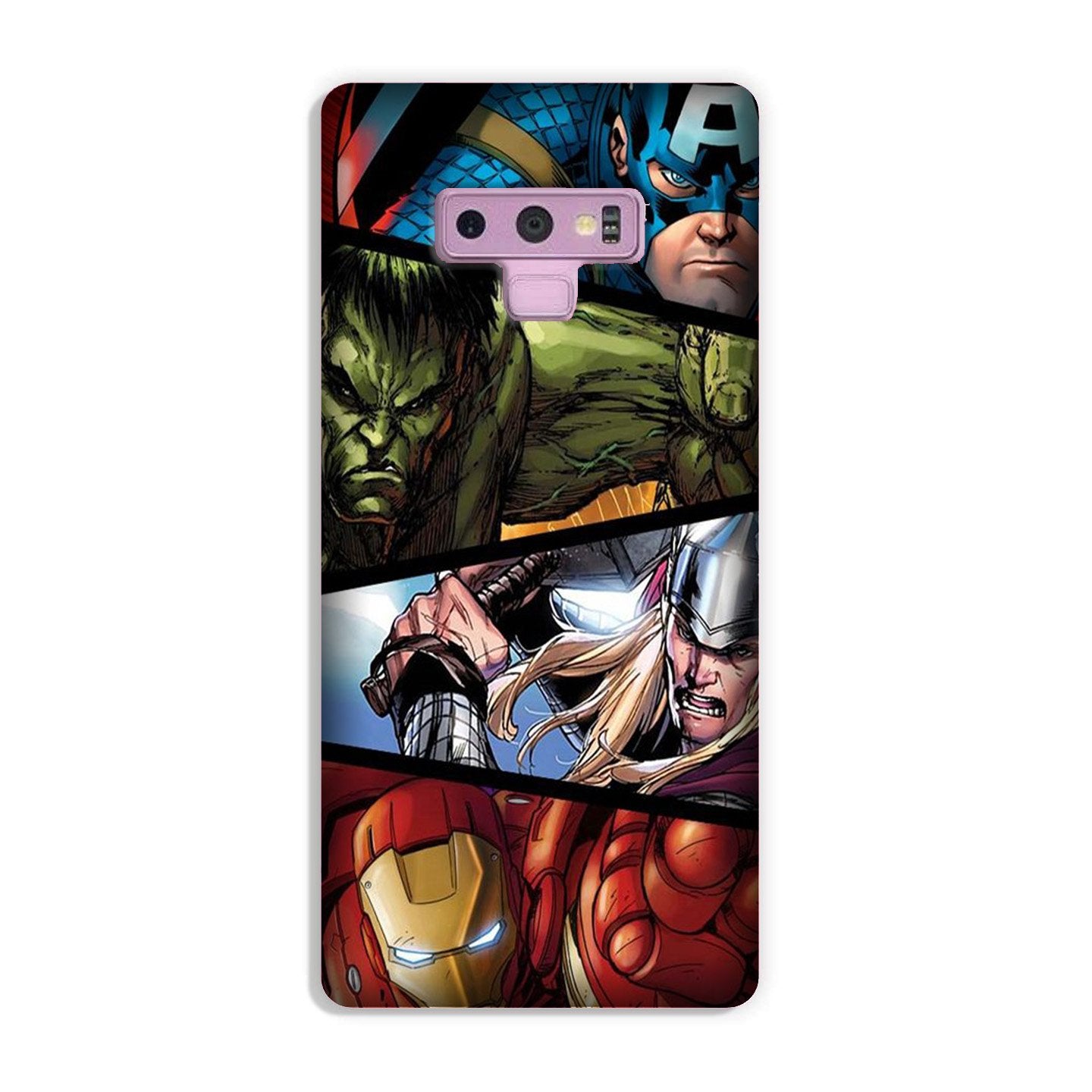 Avengers Superhero Case for Galaxy Note 9  (Design - 124)