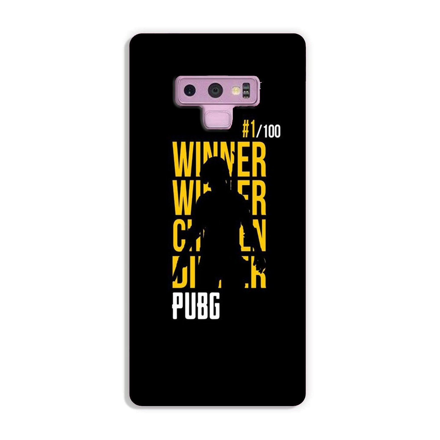 Pubg Winner Winner Case for Galaxy Note 9  (Design - 177)