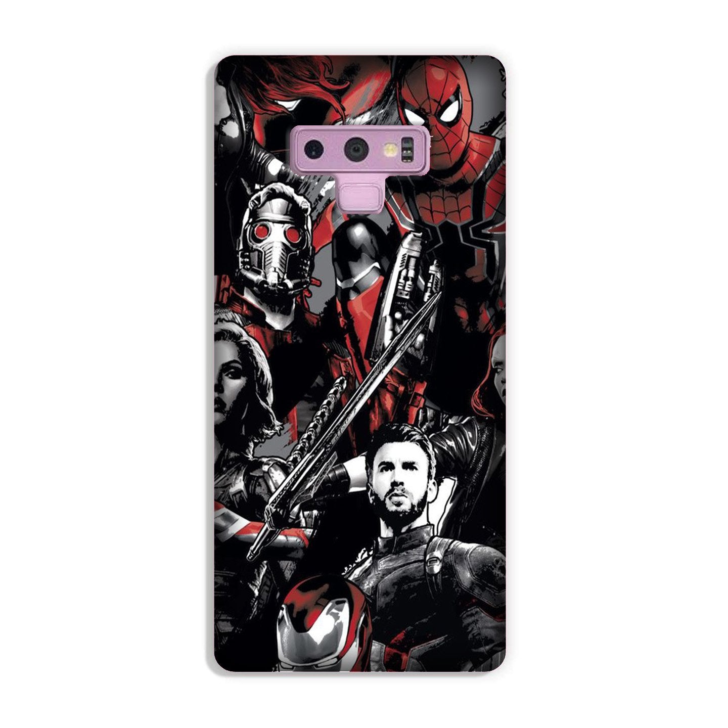 Avengers Case for Galaxy Note 9 (Design - 190)