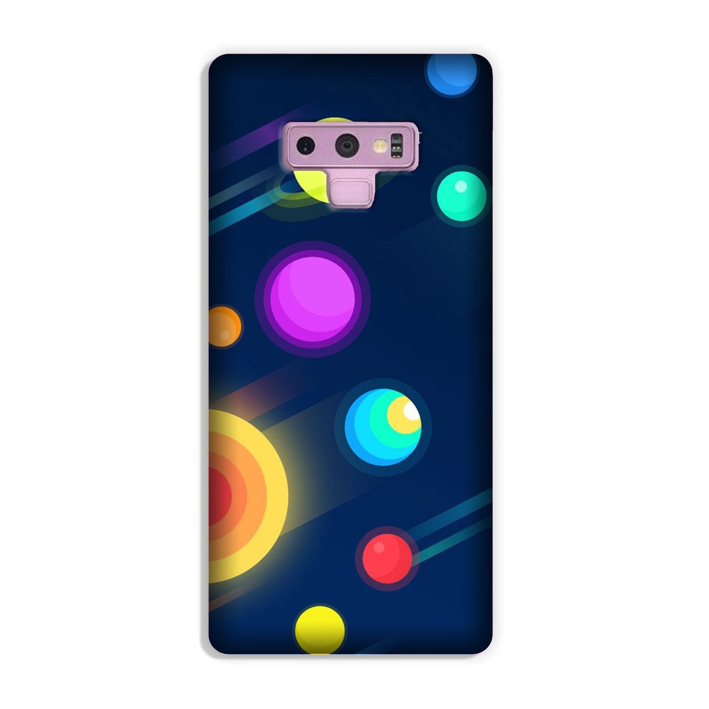 Solar Planet Case for Galaxy Note 9 (Design - 197)