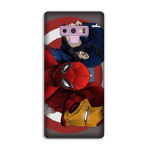 Superhero Mobile Back Case for Galaxy Note 9  (Design - 311)