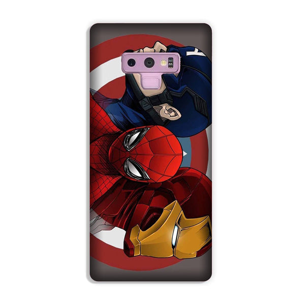 Superhero Mobile Back Case for Galaxy Note 9  (Design - 311)