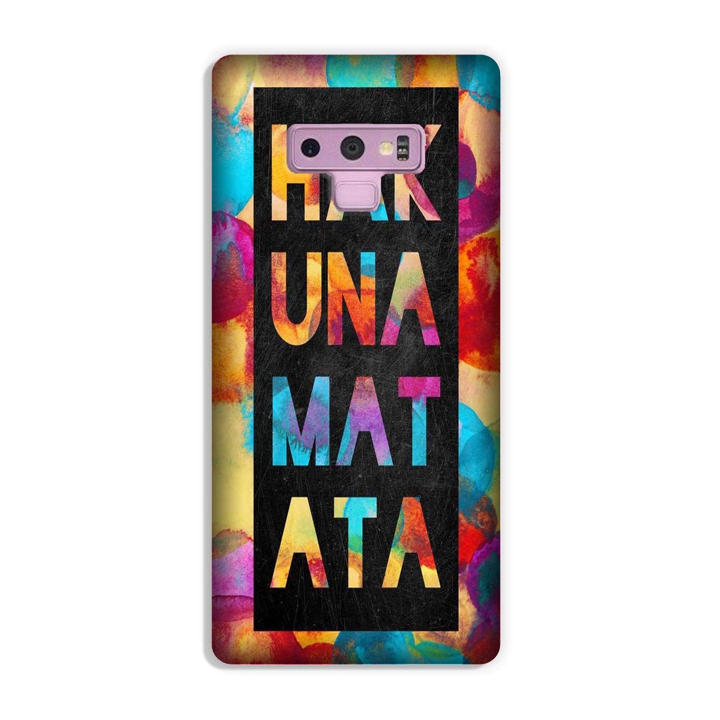 Hakuna Matata Mobile Back Case for Galaxy Note 9(Design - 323)