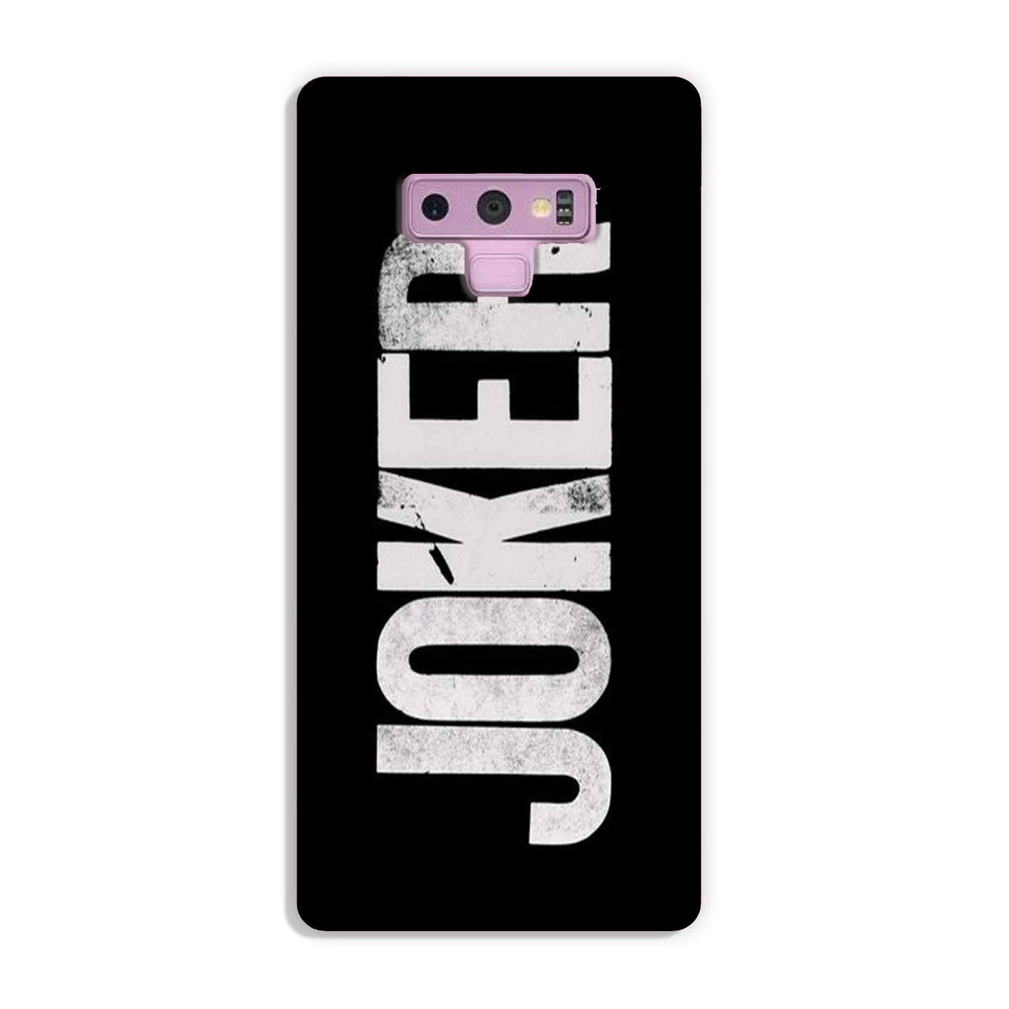Joker Mobile Back Case for Galaxy Note 9  (Design - 327)