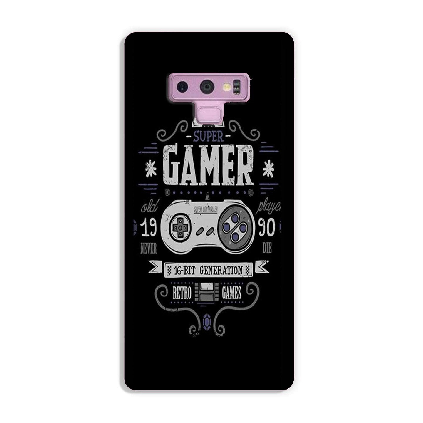 Gamer Mobile Back Case for Galaxy Note 9  (Design - 330)