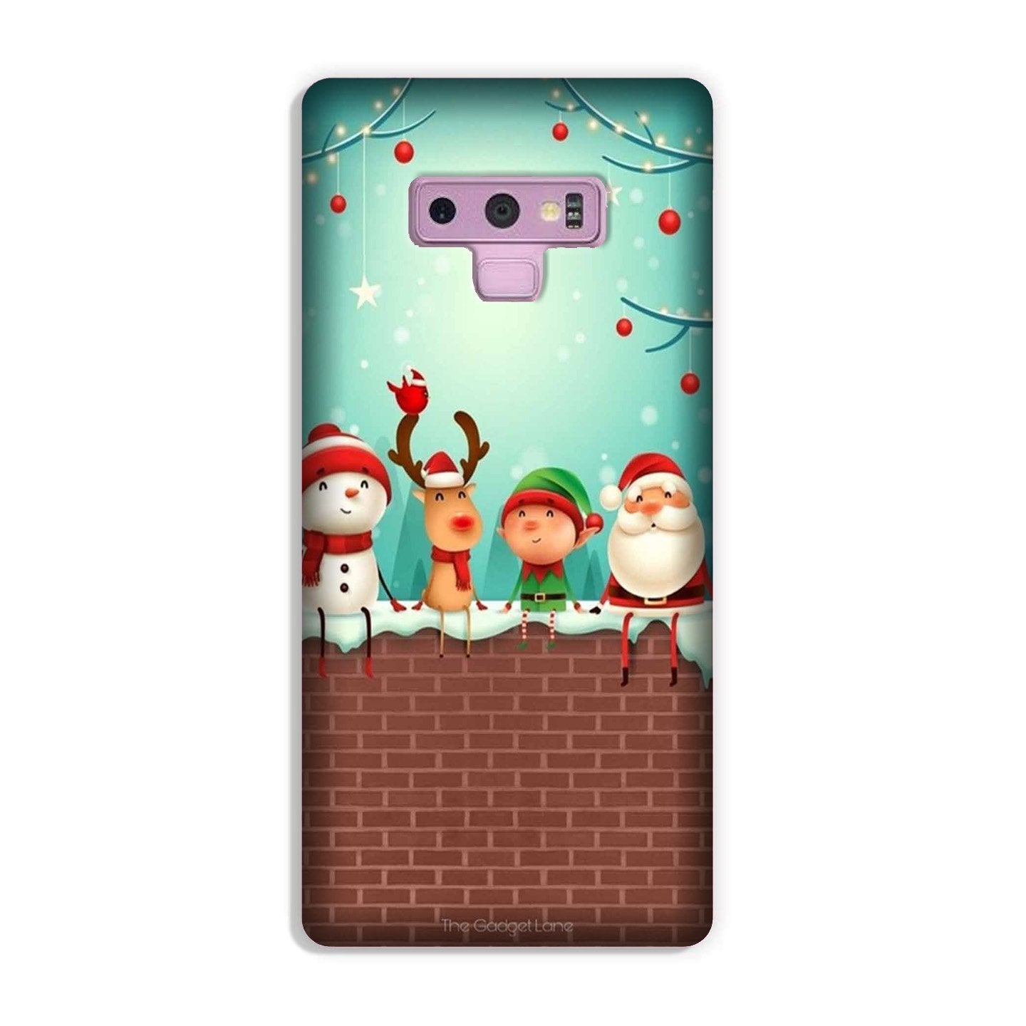 Santa Claus Mobile Back Case for Galaxy Note 9  (Design - 334)