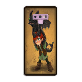 Dragon Mobile Back Case for Galaxy Note 9(Design - 336)