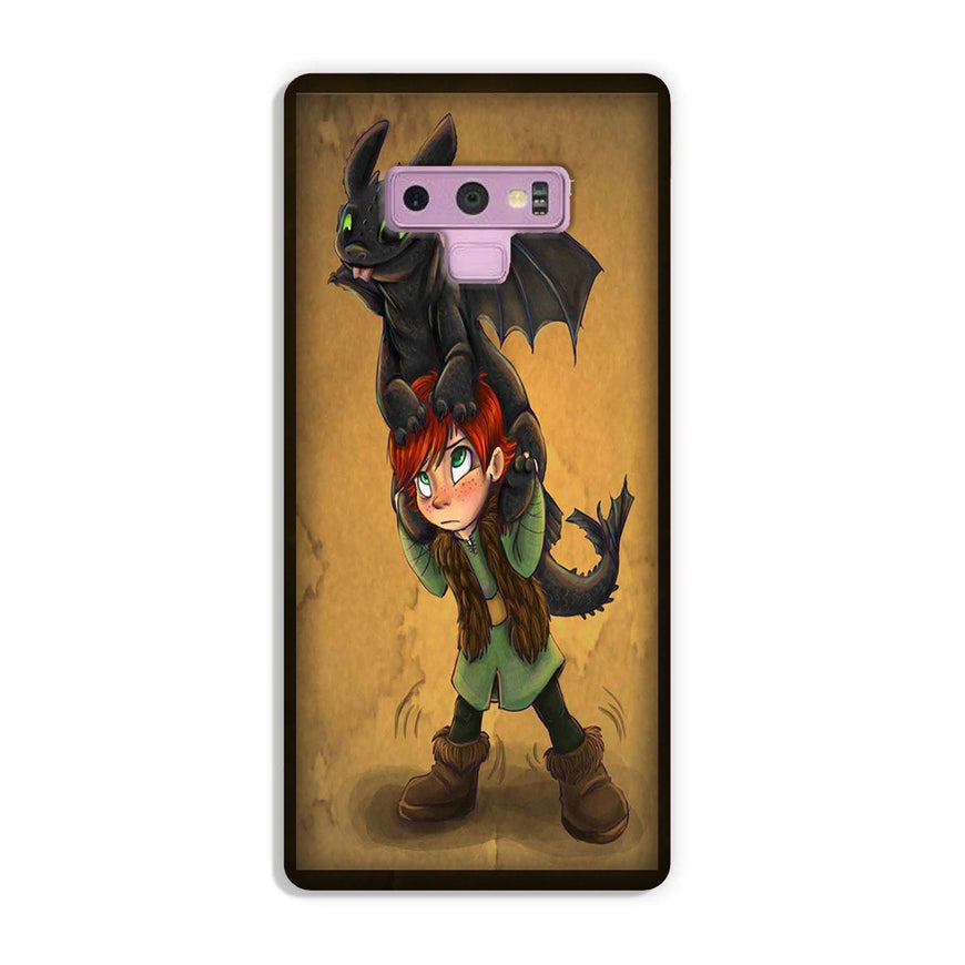 Dragon Mobile Back Case for Galaxy Note 9  (Design - 336)