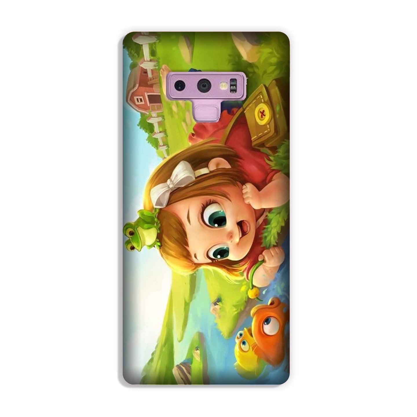 Baby Girl Mobile Back Case for Galaxy Note 9  (Design - 339)