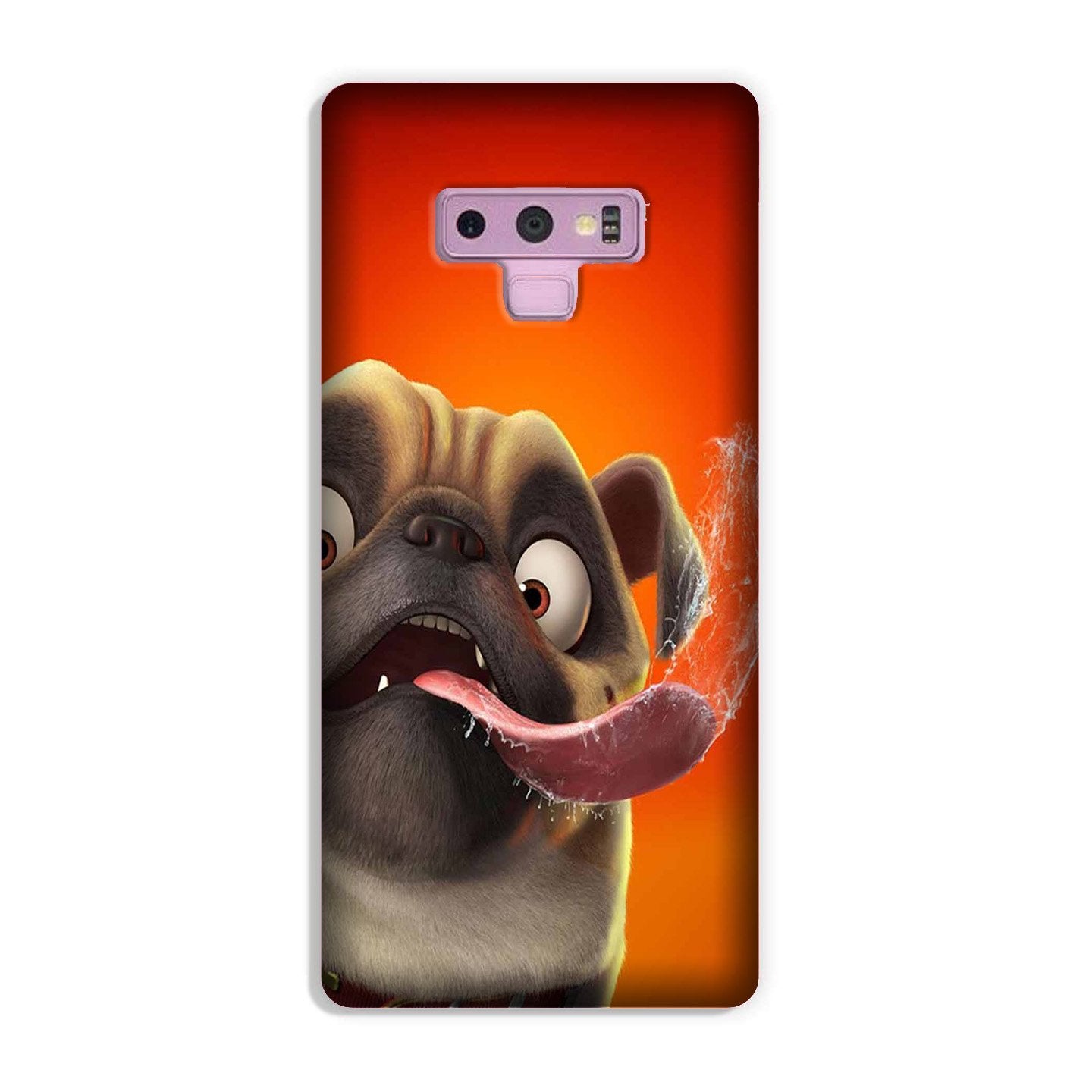 Dog Mobile Back Case for Galaxy Note 9  (Design - 343)