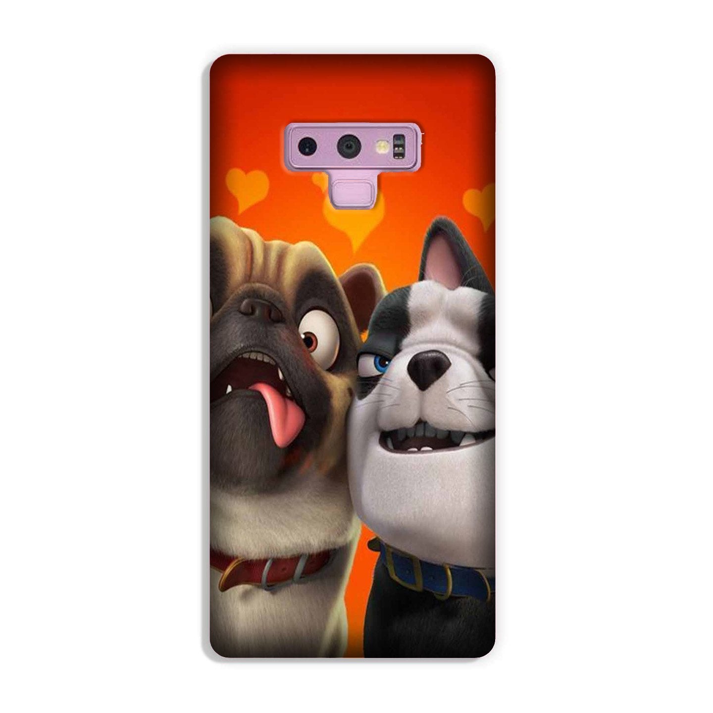 Dog Puppy Mobile Back Case for Galaxy Note 9(Design - 350)
