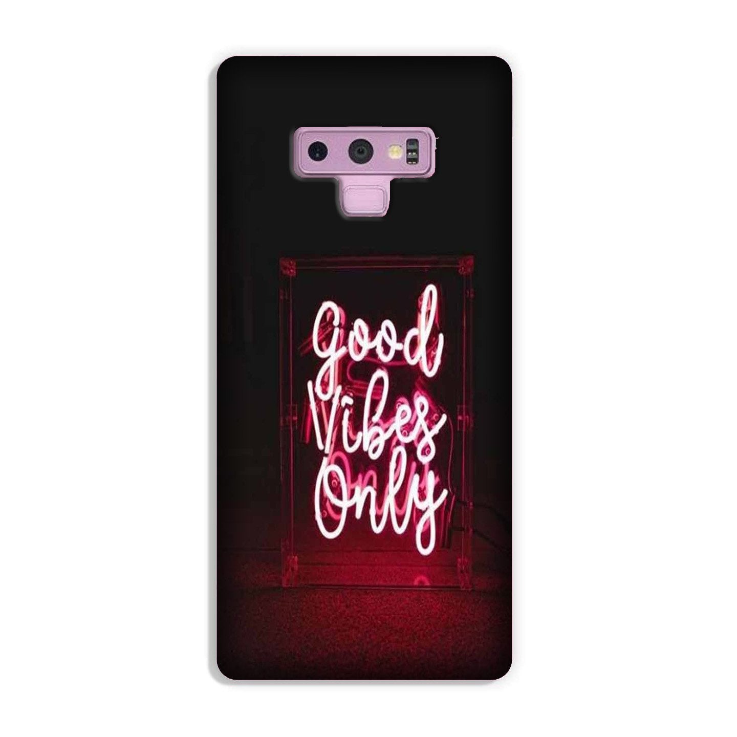 Good Vibes Only Mobile Back Case for Galaxy Note 9(Design - 354)