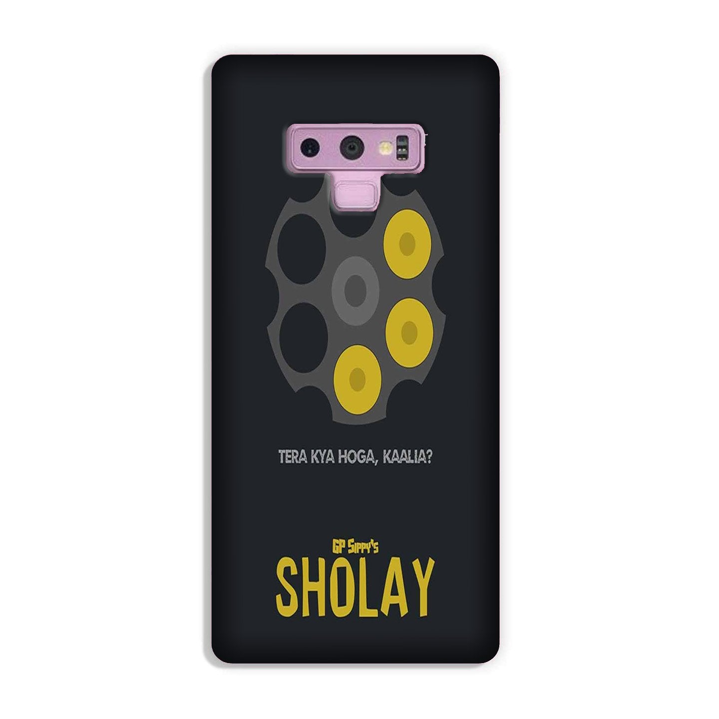 Sholay Mobile Back Case for Galaxy Note 9(Design - 356)