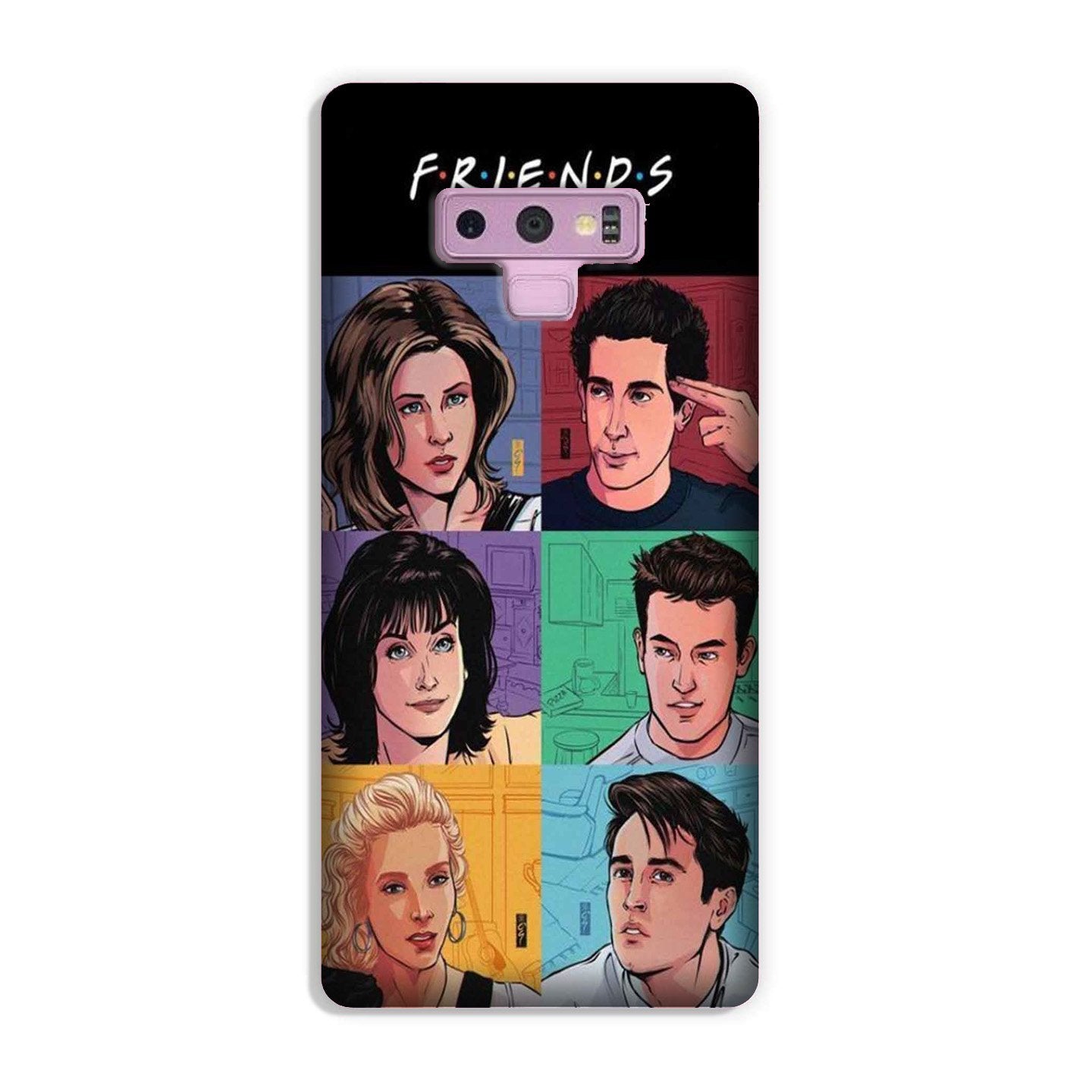 Friends Mobile Back Case for Galaxy Note 9(Design - 357)