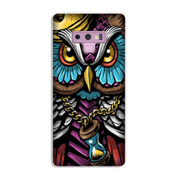Owl Mobile Back Case for Galaxy Note 9  (Design - 359)