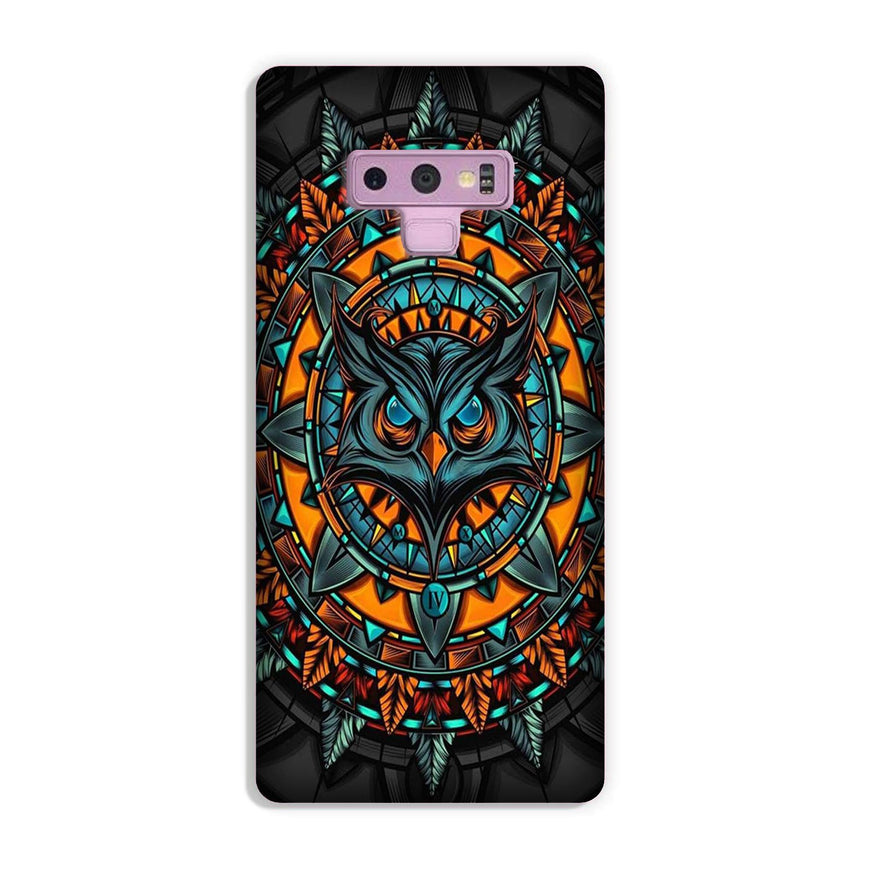 Owl Mobile Back Case for Galaxy Note 9  (Design - 360)
