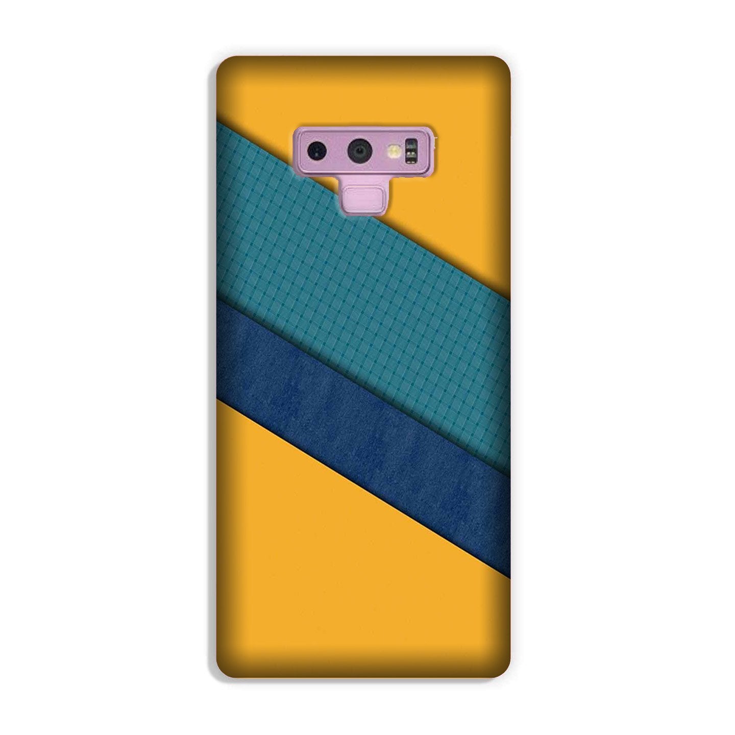 Diagonal Pattern Mobile Back Case for Galaxy Note 9  (Design - 370)