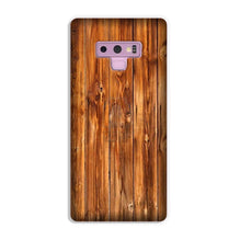 Wooden Texture Mobile Back Case for Galaxy Note 9  (Design - 376)