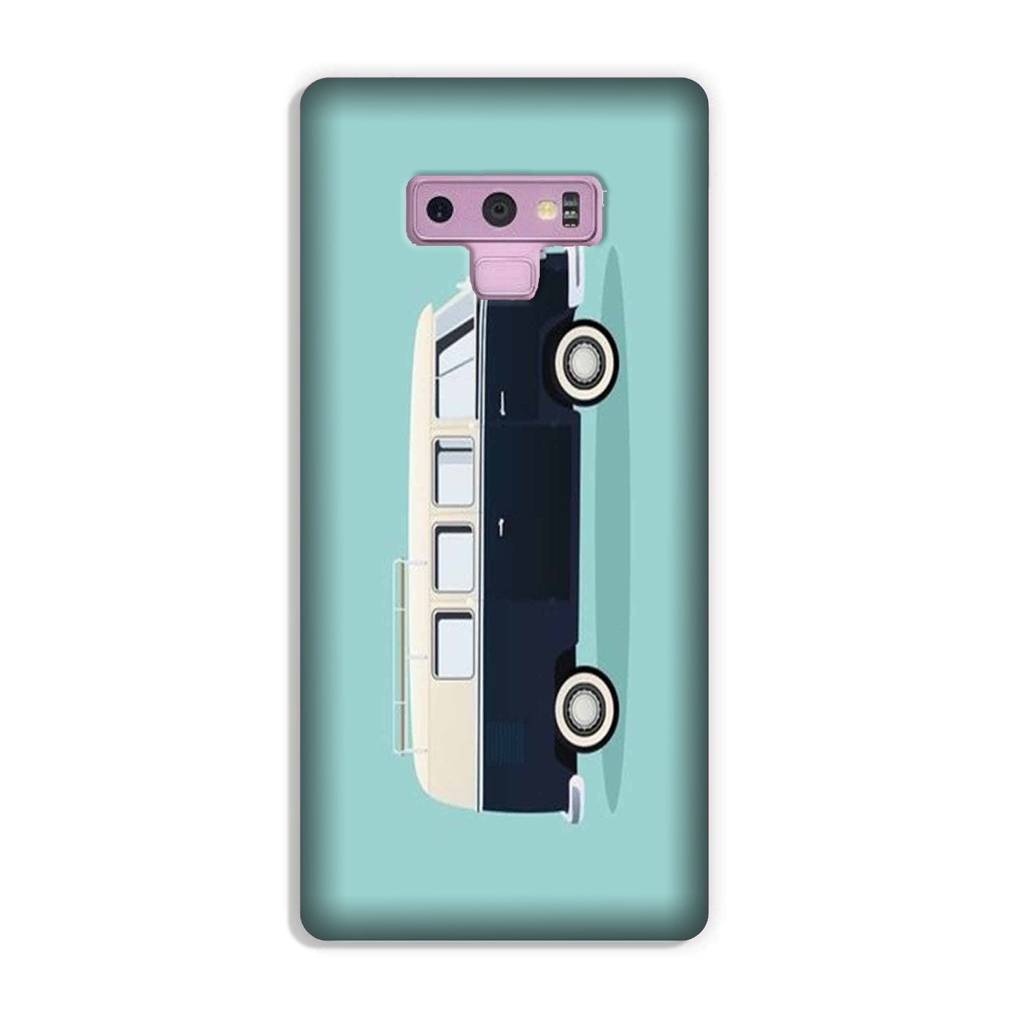 Travel Bus Mobile Back Case for Galaxy Note 9  (Design - 379)