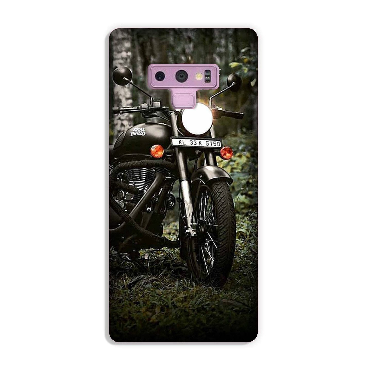 Royal Enfield Mobile Back Case for Galaxy Note 9  (Design - 384)