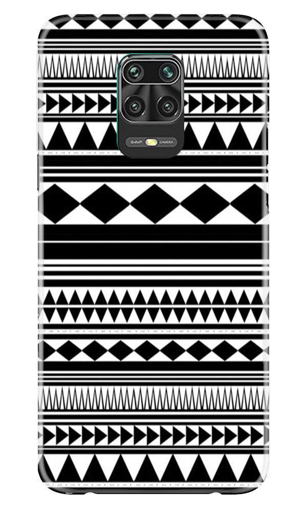 Black white Pattern Case for Xiaomi Redmi Note 9 Pro
