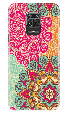 Rangoli art Mobile Back Case for Xiaomi Redmi Note 9 Pro Max (Design - 6)