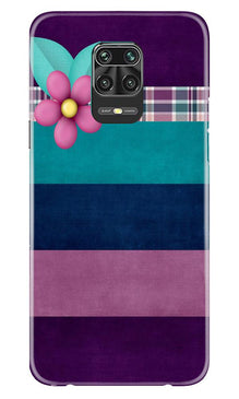 Purple Blue Mobile Back Case for Xiaomi Redmi Note 9 Pro (Design - 37)