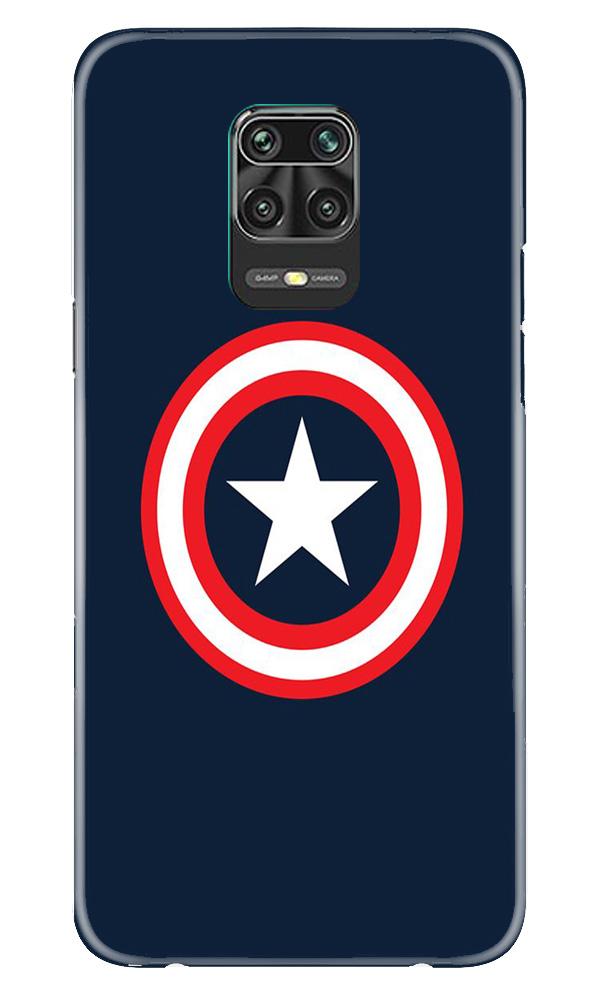 Captain America Case for Xiaomi Redmi Note 9 Pro Max
