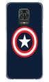 Captain America Case for Xiaomi Redmi Note 9 Pro
