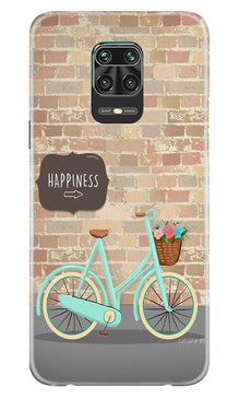 Happiness Mobile Back Case for Xiaomi Redmi Note 9 Pro (Design - 53)