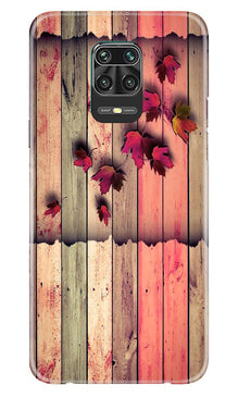 Wooden look2 Mobile Back Case for Xiaomi Redmi Note 9 Pro (Design - 56)