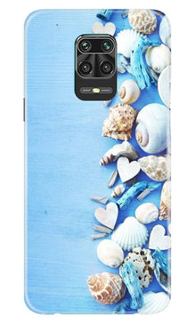 Sea Shells2 Mobile Back Case for Xiaomi Redmi Note 9 Pro (Design - 64)