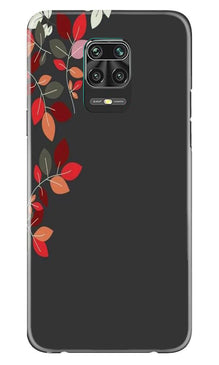 Grey Background Mobile Back Case for Xiaomi Redmi Note 9 Pro (Design - 71)