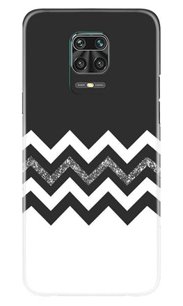 Black white Pattern2Case for Xiaomi Redmi Note 9 Pro Max