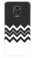 Black white Pattern2Case for Xiaomi Redmi Note 9 Pro