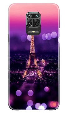 Eiffel Tower Mobile Back Case for Xiaomi Redmi Note 9 Pro (Design - 86)