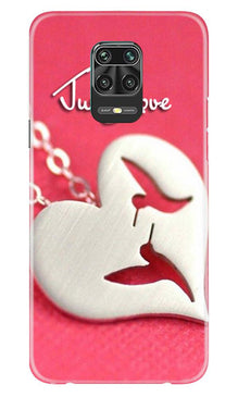 Just love Mobile Back Case for Xiaomi Redmi Note 9 Pro (Design - 88)