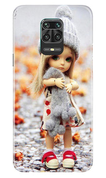 Cute Doll Mobile Back Case for Xiaomi Redmi Note 9 Pro (Design - 93)