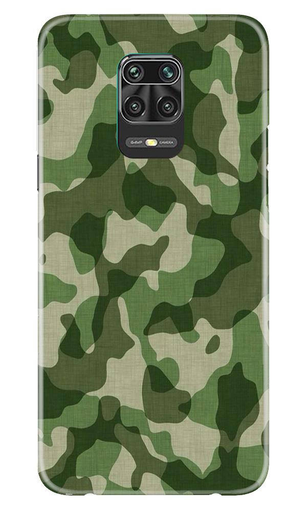 Army Camouflage Case for Xiaomi Redmi Note 9 Pro Max  (Design - 106)