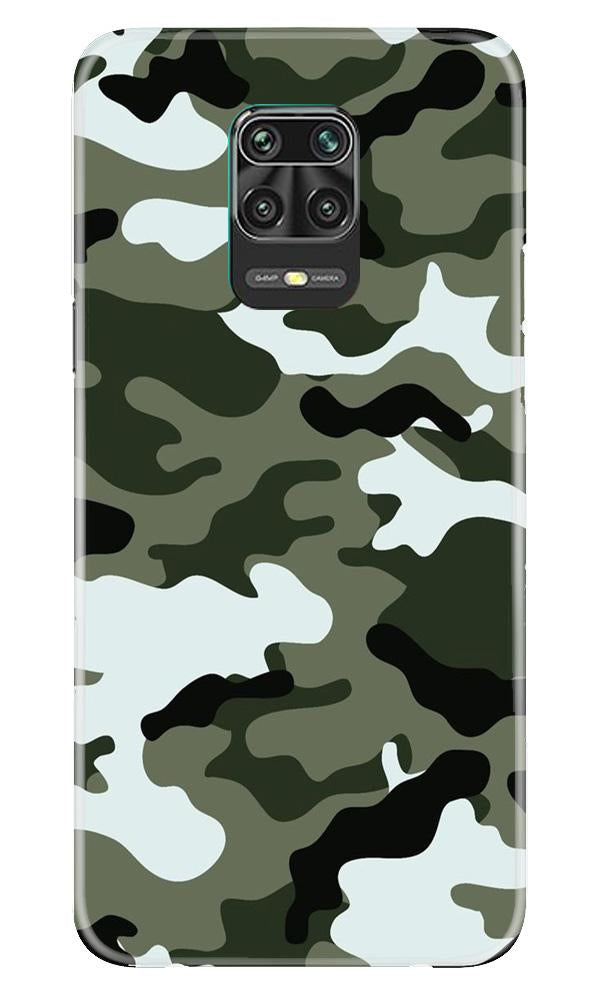 Army Camouflage Case for Xiaomi Redmi Note 9 Pro  (Design - 108)