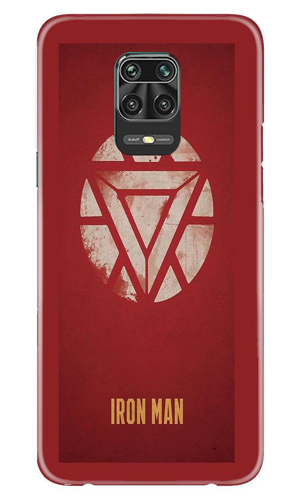 Iron Man Superhero Case for Xiaomi Redmi Note 9 Pro Max  (Design - 115)