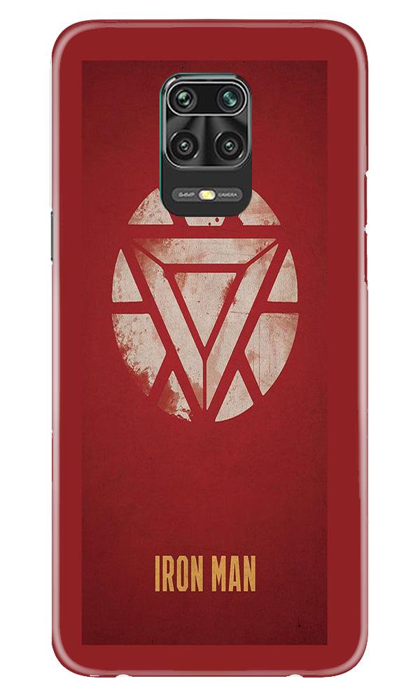 Iron Man Superhero Case for Xiaomi Redmi Note 9 Pro  (Design - 115)