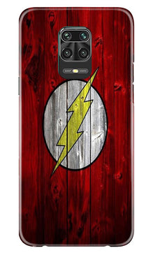 Flash Superhero Mobile Back Case for Xiaomi Redmi Note 9 Pro  (Design - 116)