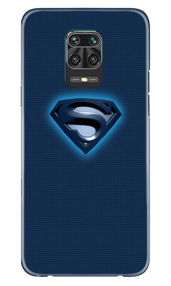 Superman Superhero Case for Xiaomi Redmi Note 9 Pro Max  (Design - 117)