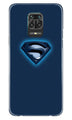 Superman Superhero Case for Xiaomi Redmi Note 9 Pro  (Design - 117)