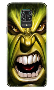 Hulk Superhero Mobile Back Case for Xiaomi Redmi Note 9 Pro Max  (Design - 121)