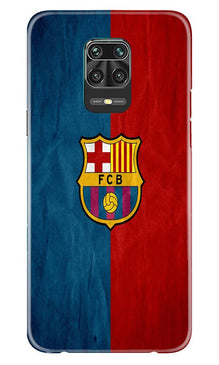 FCB Football Mobile Back Case for Xiaomi Redmi Note 9 Pro  (Design - 123)