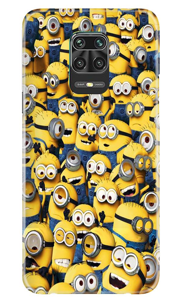 Minions Case for Xiaomi Redmi Note 9 Pro Max  (Design - 126)
